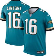 Nike Men's Nike Trevor Lawrence Teal Jacksonville Jaguars Prowler Throwback Legend Jersey
