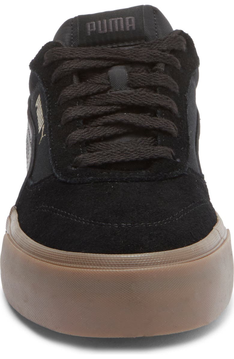 PUMA Court Classic Vulc Sneaker, Alternate, color, Puma Black/ Puma Gold