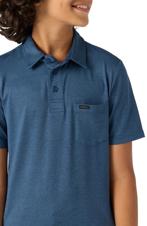 O'neill Kids' Trvlr Performance Polo In Blue