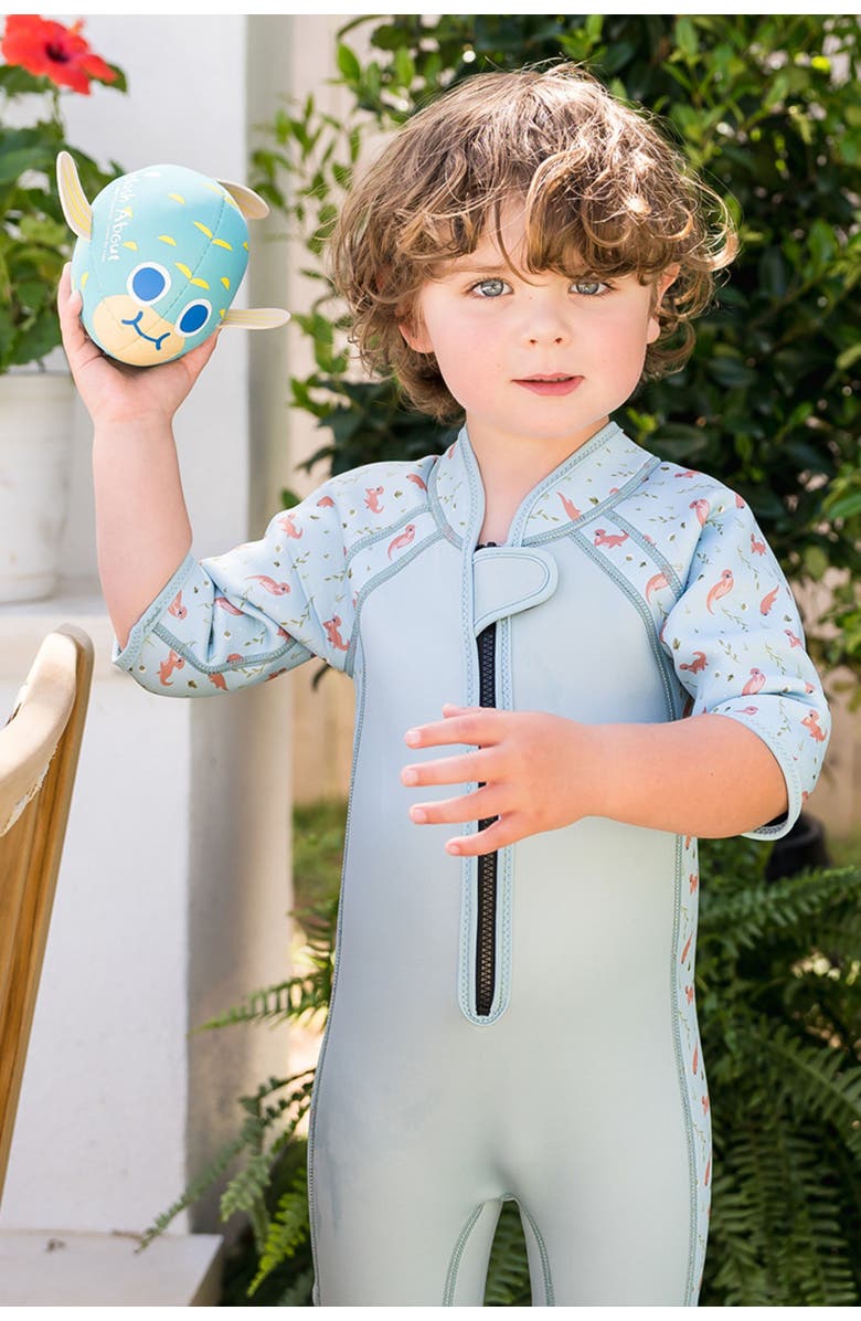 Splash About Kids Neoprene Shorty Wetsuit, Alternate, color, Playful Otters