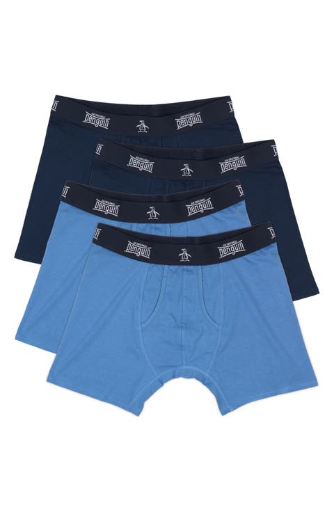 Assorted 4-Pack Boxer Briefs