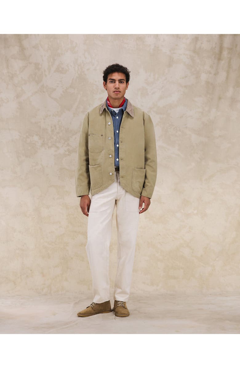 Fortela Trading Cotton Jacket, Alternate, color, Camel