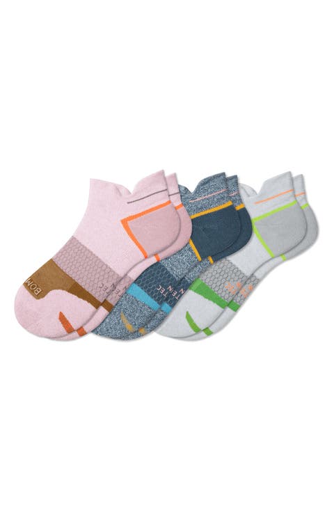 Running Assorted 3-Pack Ankle Socks