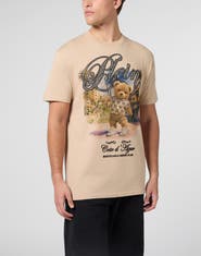 PHILIPP PLEIN Round Neck T-Shirt Teddy Tennis Men
