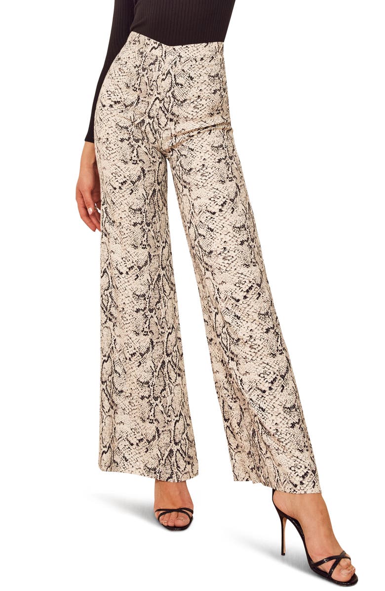 Reformation Sorrenti Wide Leg Pants, Main, color,