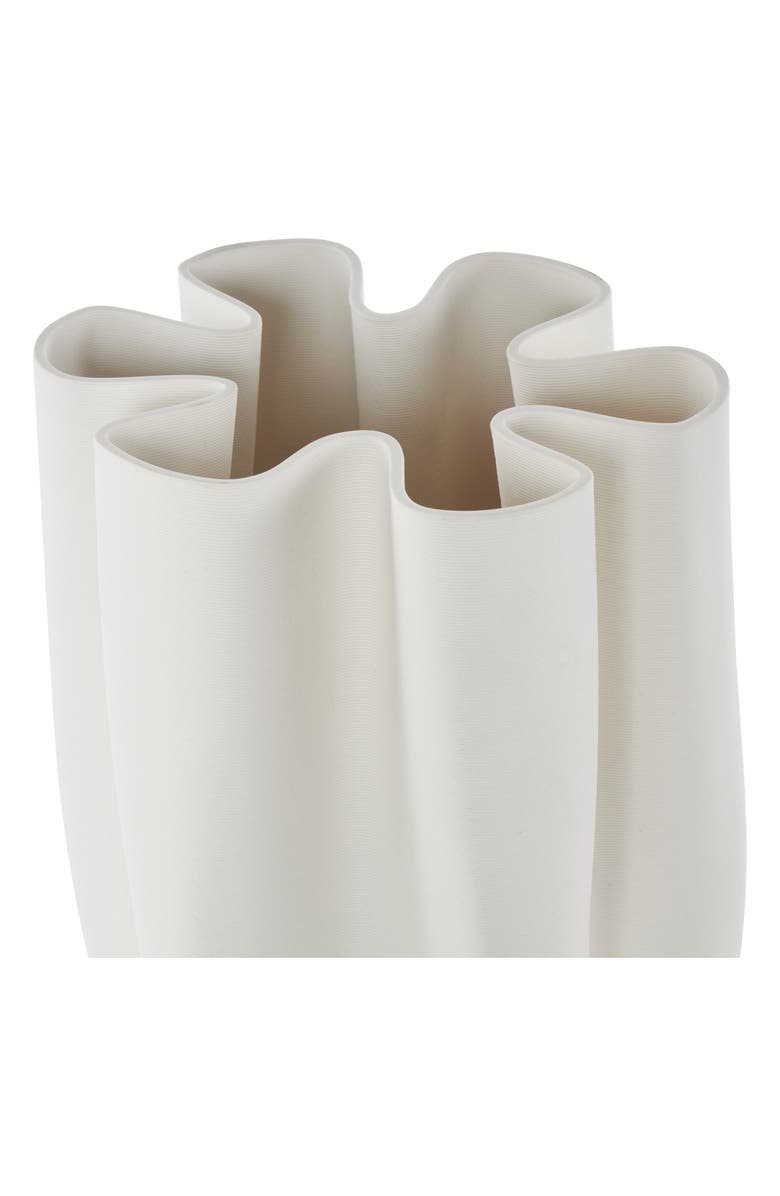 VIVIAN LUNE HOME Fluted Ceramic Vase, Alternate, color,