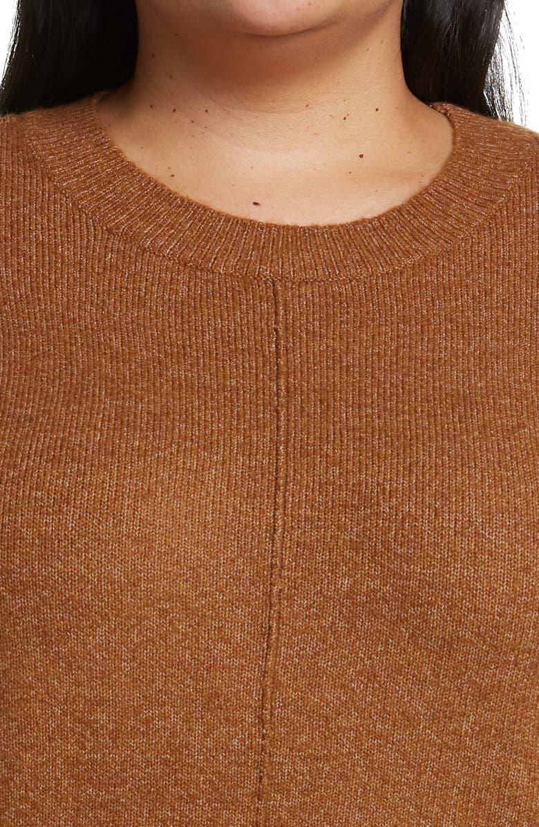 Vince Camuto Crewneck Sweater, Alternate, color, Toasted