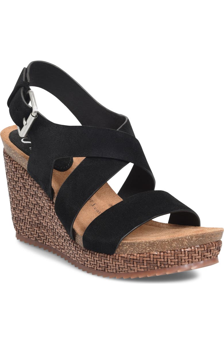 Söfft Haddison Platform Sandal, Main, color,