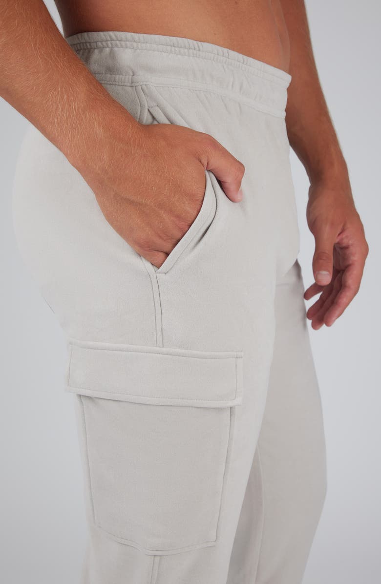 90 DEGREE BY REFLEX Ulta Mélange Fleece Joggers, Alternate, color, Satellite