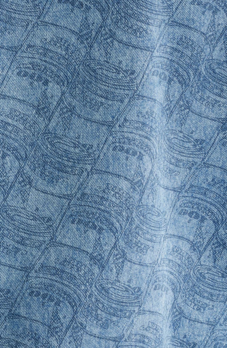 ICECREAM Band Coneman Denim Jacket, Alternate, color, Caramel