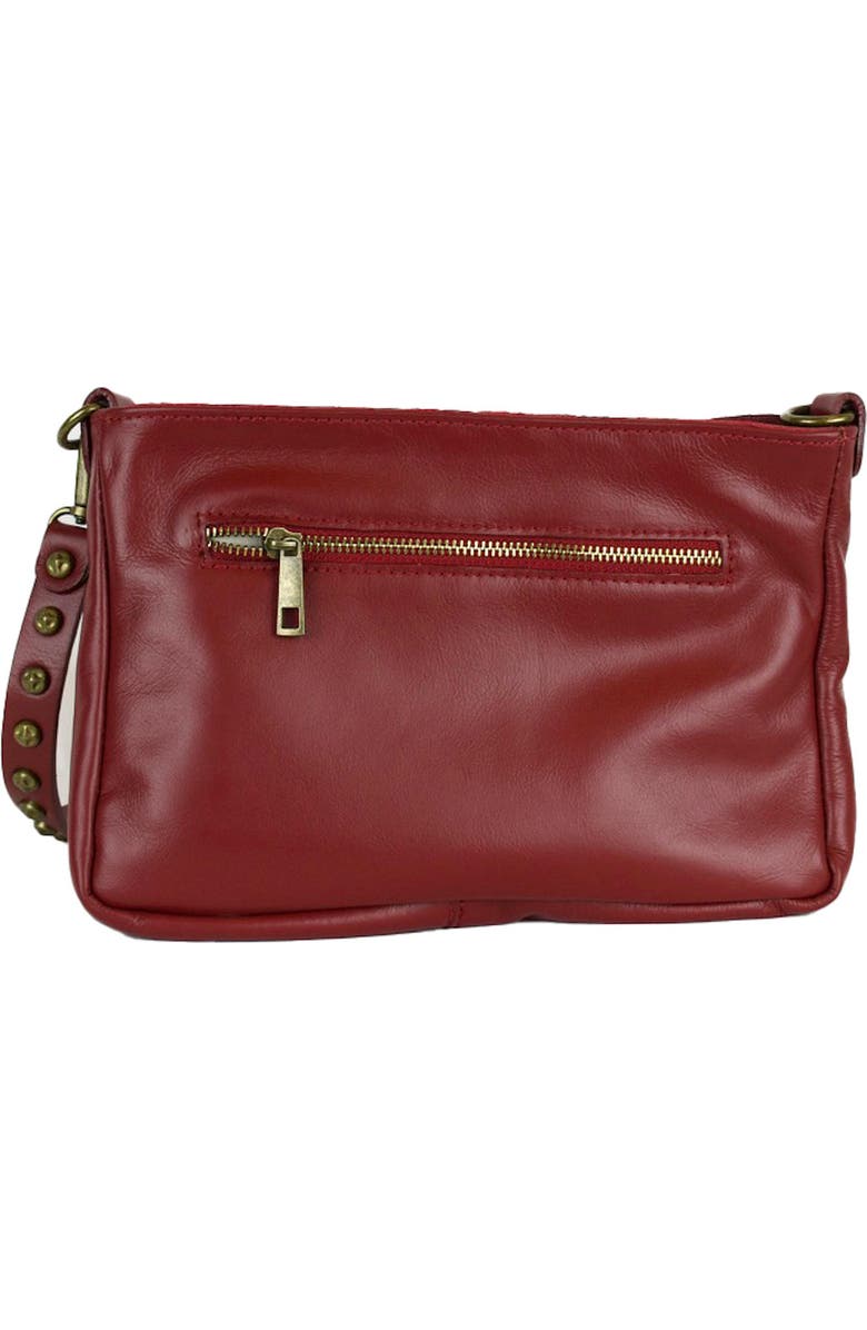 Persaman New York Mavis Woven Shoulder Bag, Alternate, color, Dark Red