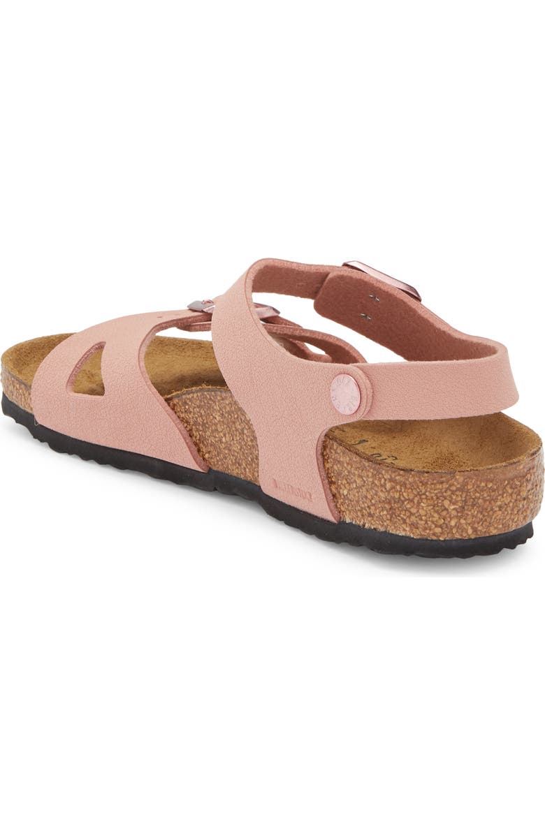 Birkenstock Kids' Rio Sandal, Alternate, color, Pink Clay