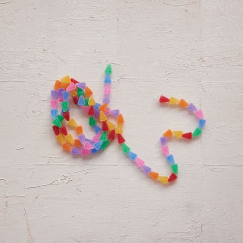 Plastic Gumdrop Garland