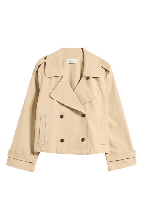 Women's Cropped Trench Coats | Nordstrom Women's Cropped Trench Coats | Nordstrom