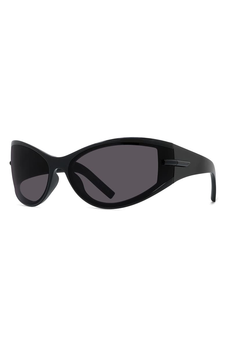 Givenchy 75mm Oversize Oval Sunglasses, Alternate, color, 