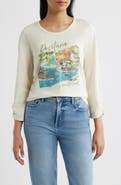 CITY BLUES Cotton Graphic T-Shirt