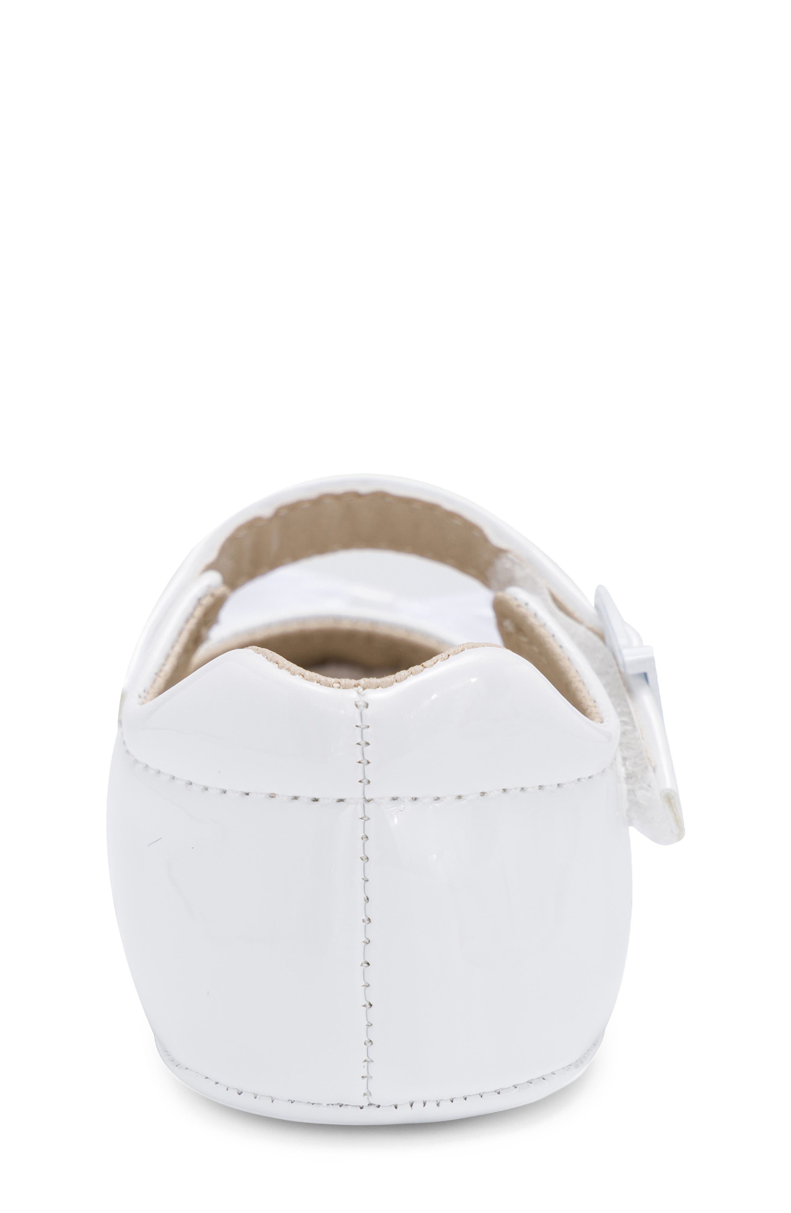 Kids' Bonnie Leather Mary Jane, Alternate, color, WHITE