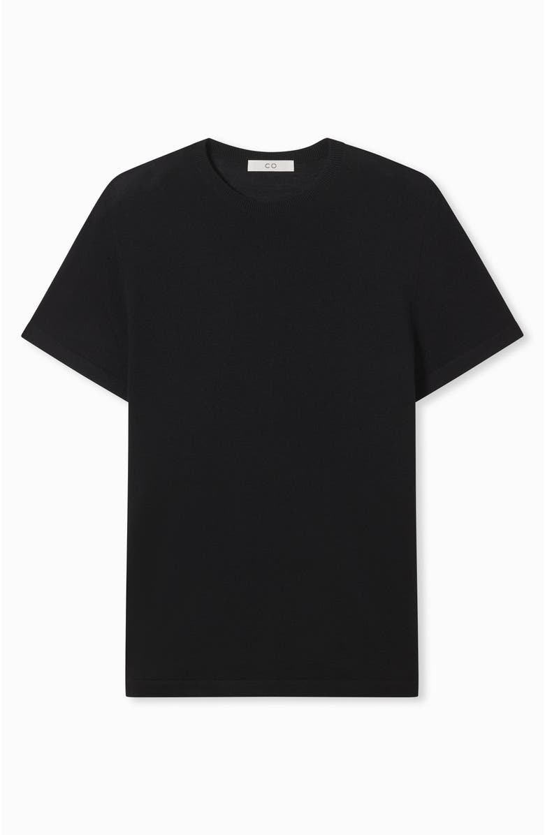 CO Relaxed Tee in Fine Cashmere, Alternate, color,