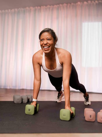 SafeGrip Dumbbells - 8 lbs