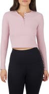 YOGALICIOUS Valentina Heavenly Rib Henley