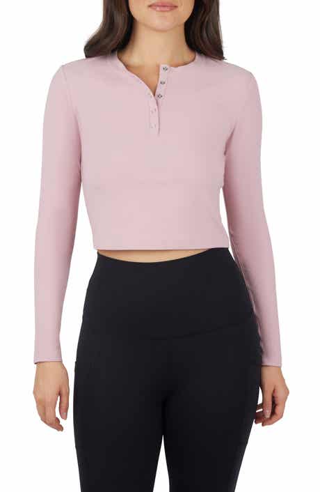 YOGALICIOUS Valentina Heavenly Rib Henley