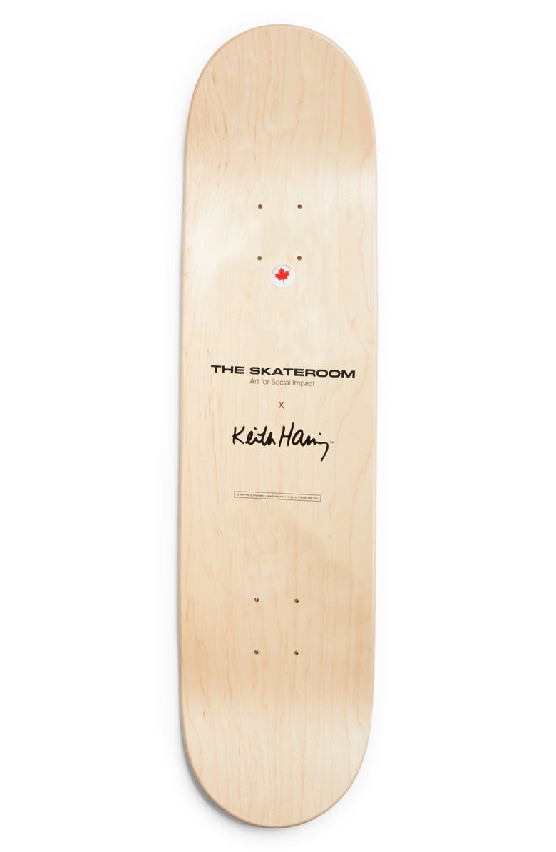 The Skateroom x Keith Haring Untitled Heart Skateboard Deck, Alternate, color, 