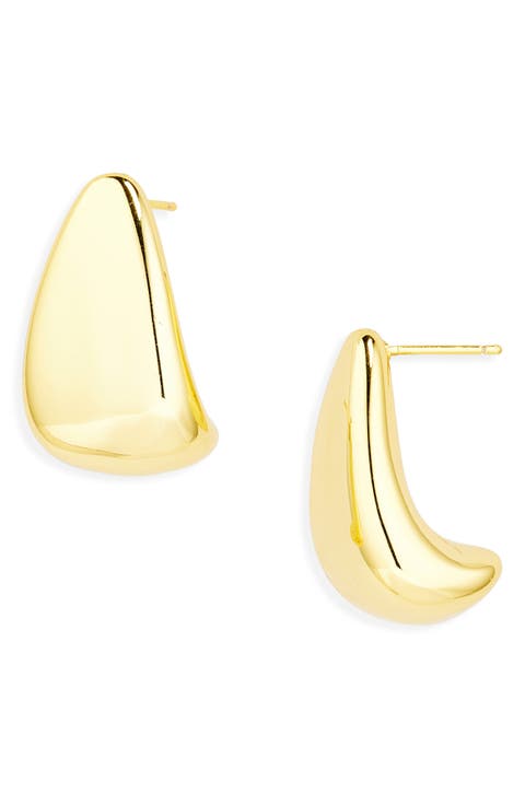 Sculptural Hoop Earrings