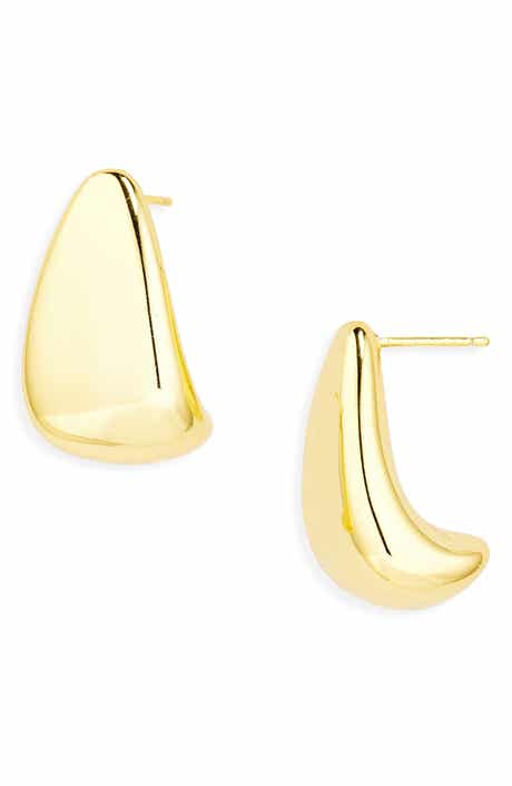 Sculptural Hoop Earrings