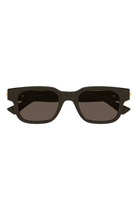 49mm Small Rectangular Sunglasses