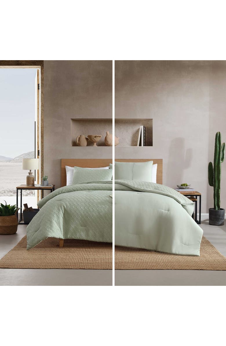 Wrangler Sedona Geometric Comforter & Sham Set, Alternate, color, Light Green