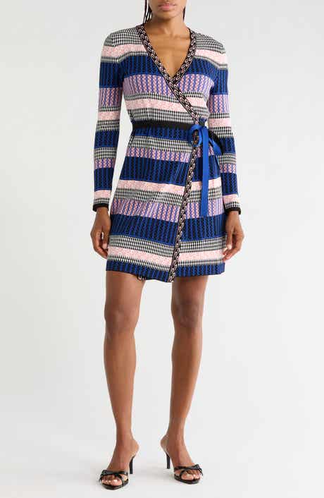 Melita Knit Wrap Dress