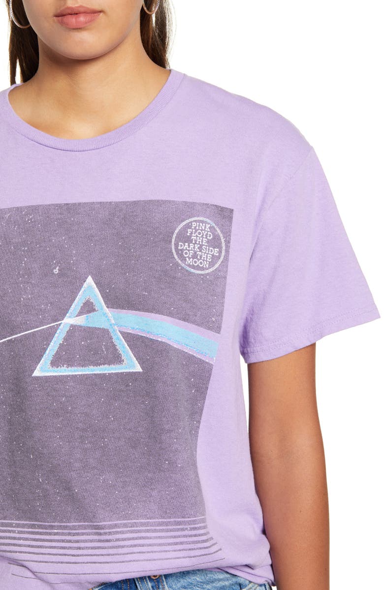 Junk Food Pink Floyd Prism Tee, Alternate, color, 