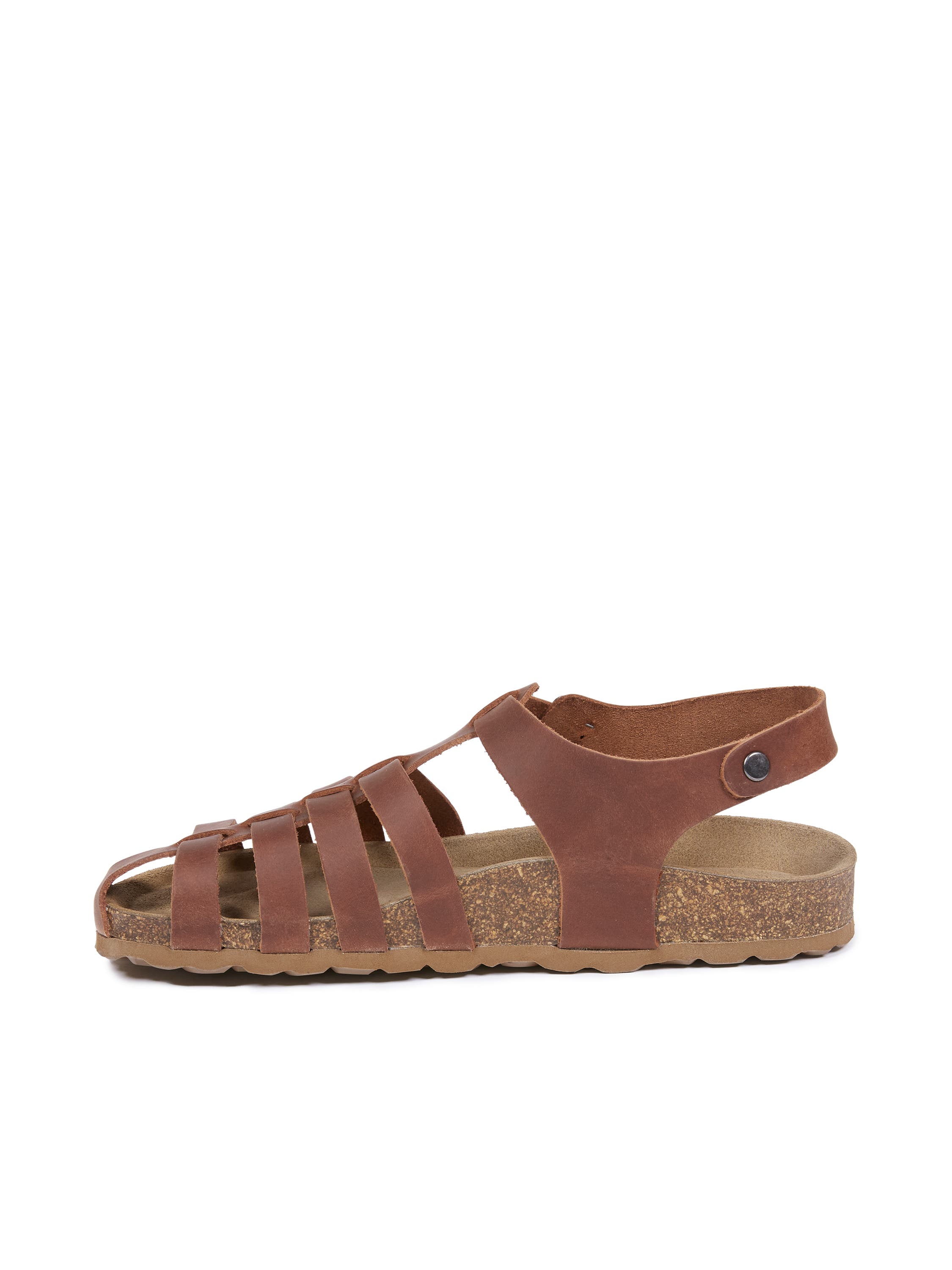 Celtic & Co. Fisherman's Sandal, Alternate, color, Rust