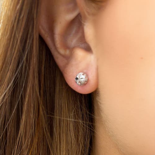 The Lovery Fine Jewelry Sparkle Cut Ball Stud Earrings In Metallic