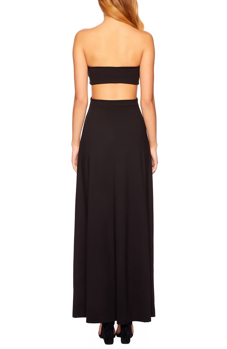 Susana Monaco Open Back Tube Maxi Dress, Alternate, color, 