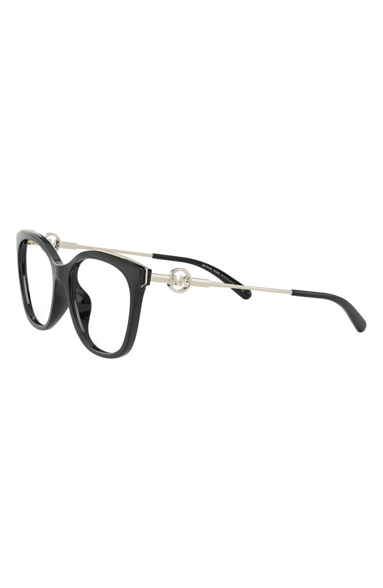 Michael Kors 54mm Square Optical Glasses, Alternate, color,