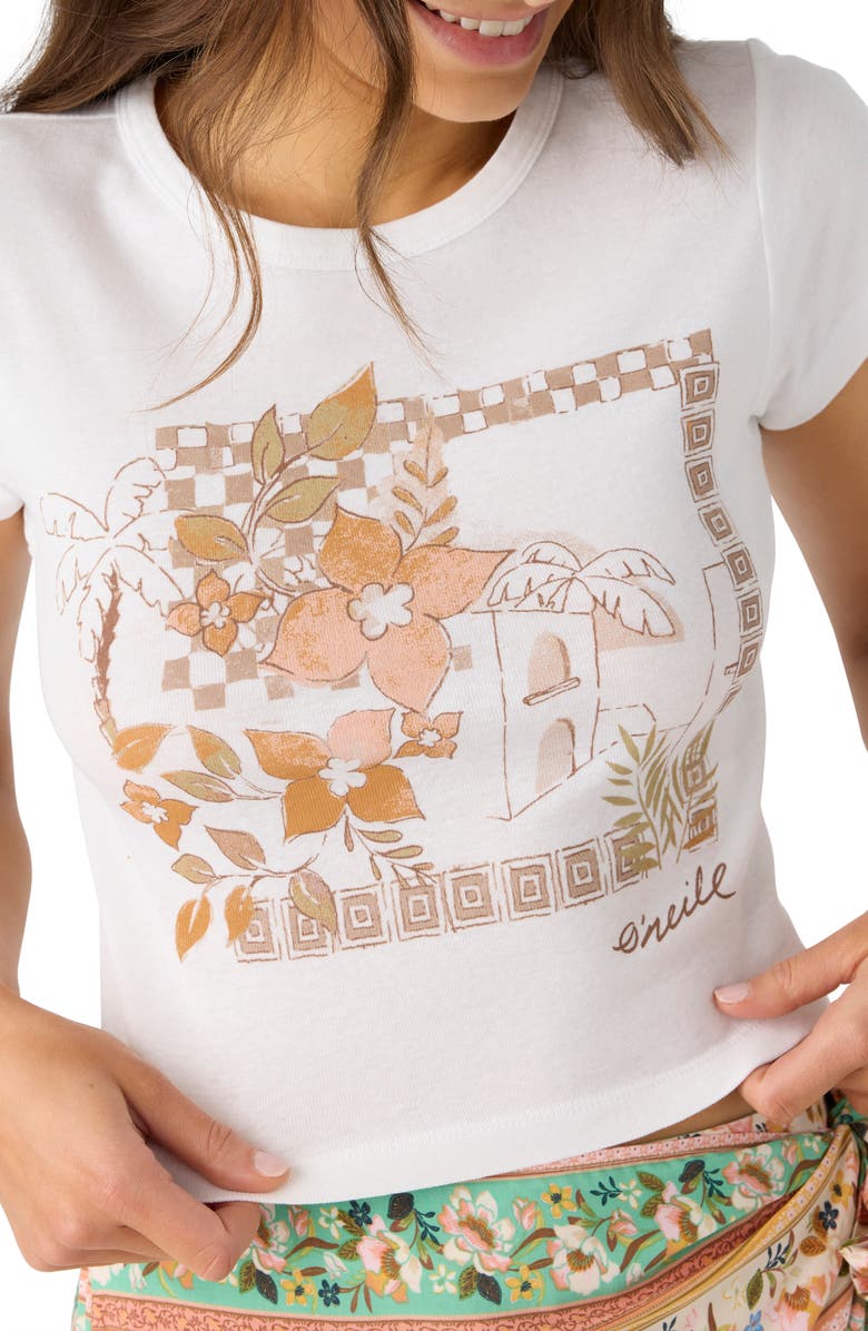 O'Neill Maritime Cotton Crop Graphic T-Shirt, Alternate, color, White