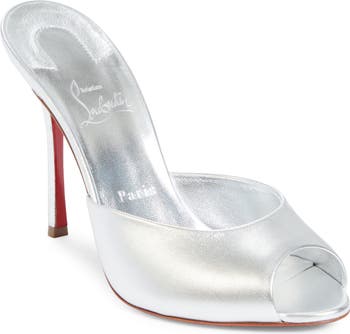【関税送料込】ルブタン Me Dolly Peep Toe Slide Sandal Christian Louboutin Me Dolly Peep Toe Slide Sandal (Women