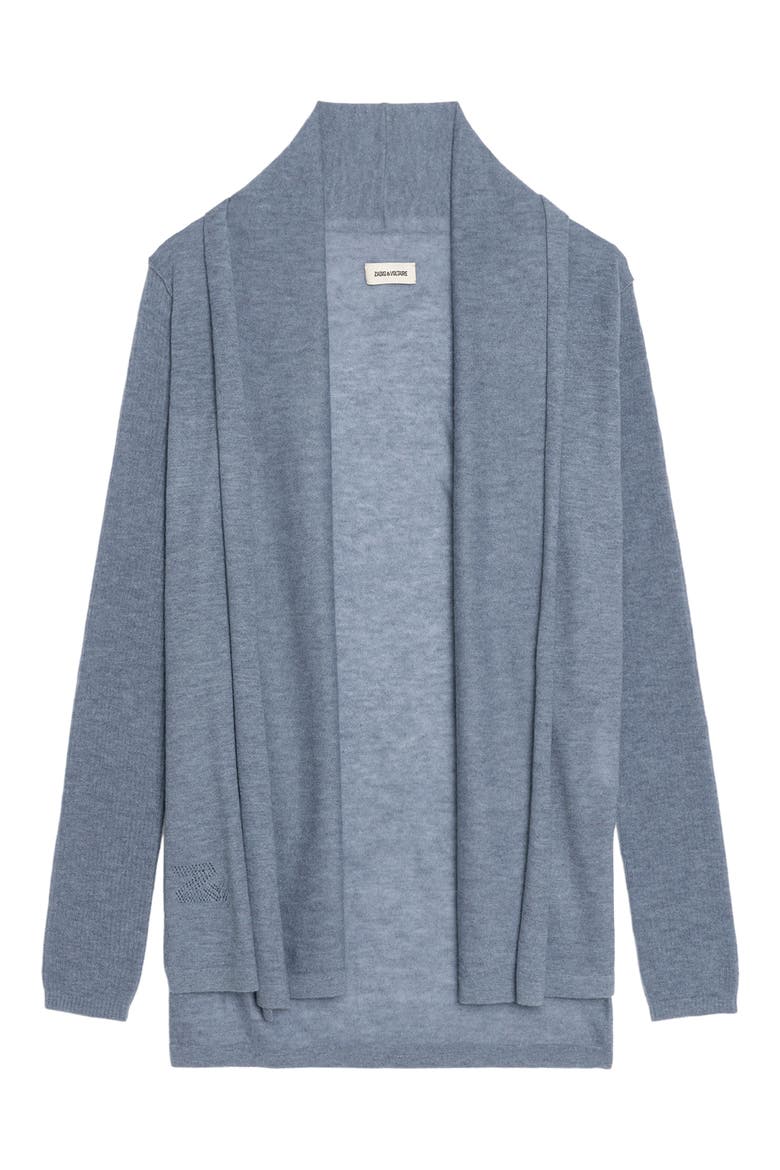 Robyn Open Front Cashmere Cardigan, Alternate, color, SIXTINE