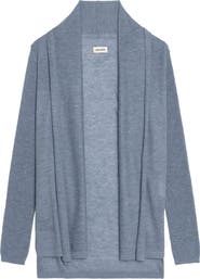 Zadig & Voltaire Robyn Open Front Cashmere Cardigan