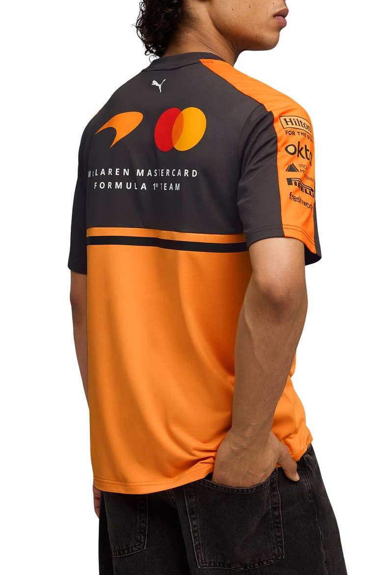 McLaren Replica Graphic T-Shirt, Alternate, color, PAPAYA
