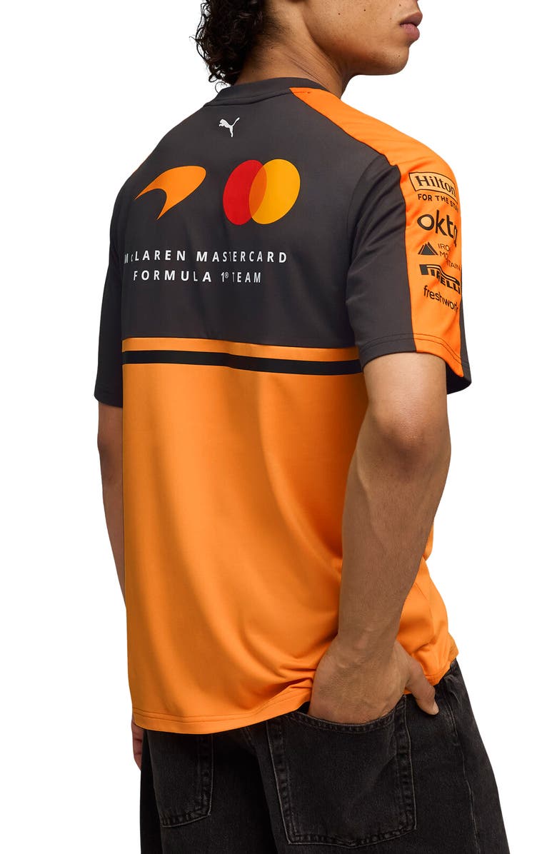 PUMA McLaren Replica Graphic T-Shirt, Alternate, color, Papaya