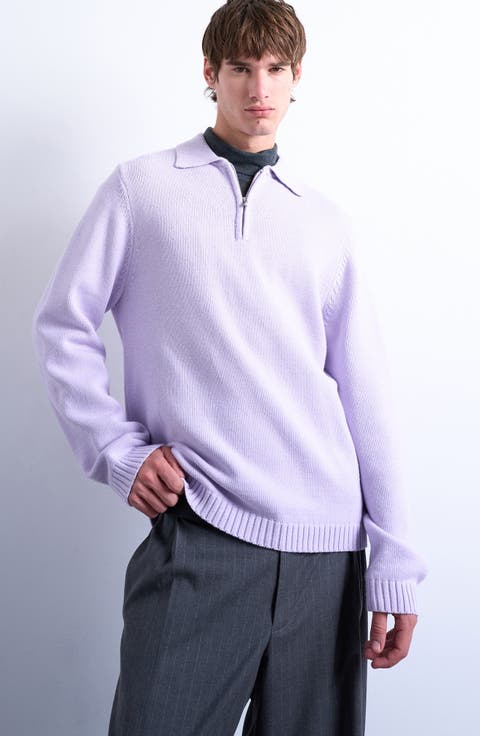 Topman Half-Zip Polo Sweater | Nordstrom