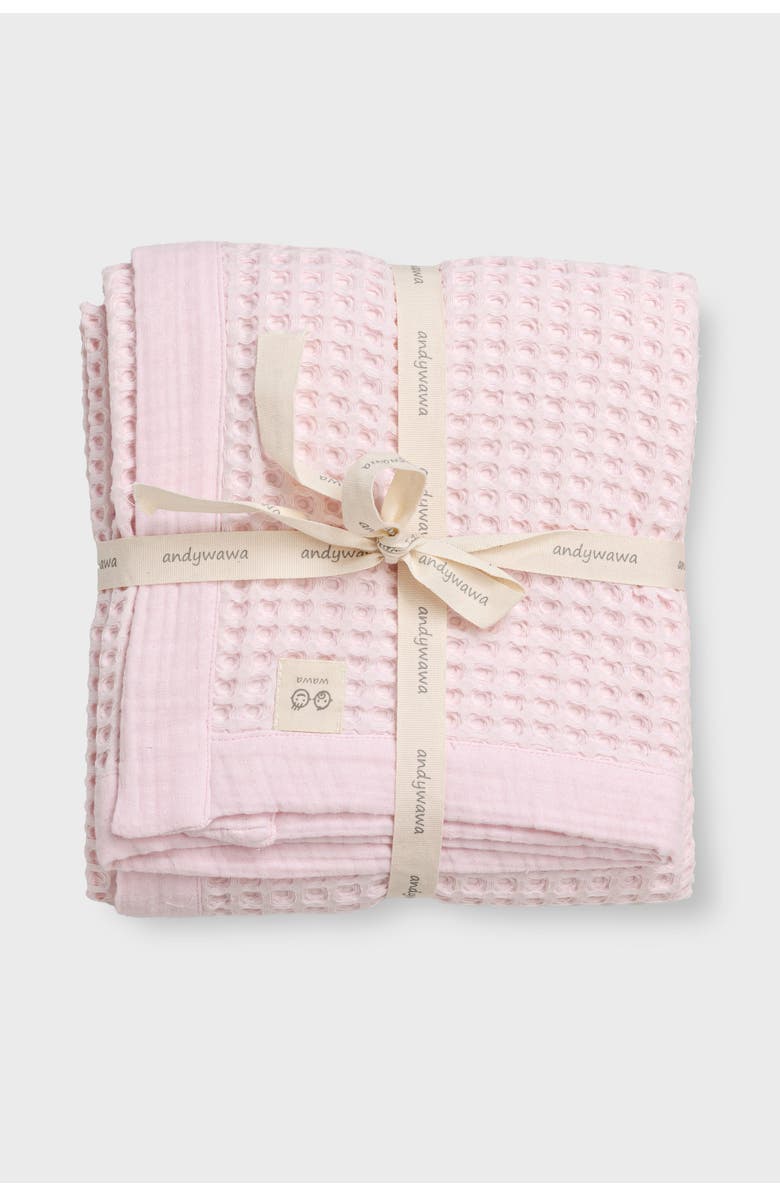 Andy Wawa Nice Day Blanket, Alternate, color, Pink