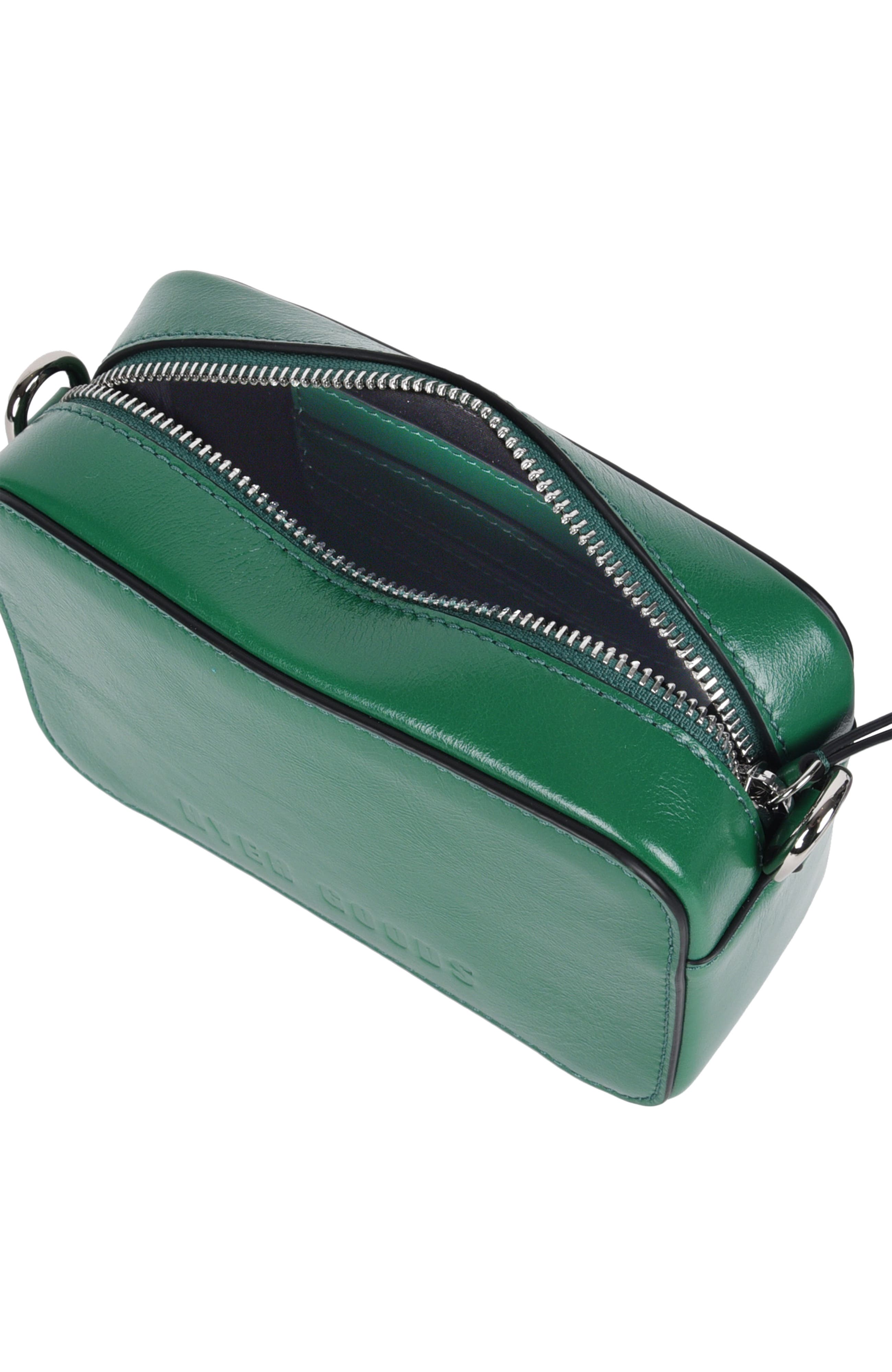 HYER GOODS Upcycled Leather Crossbody Camera Bag, Alternate, color, 