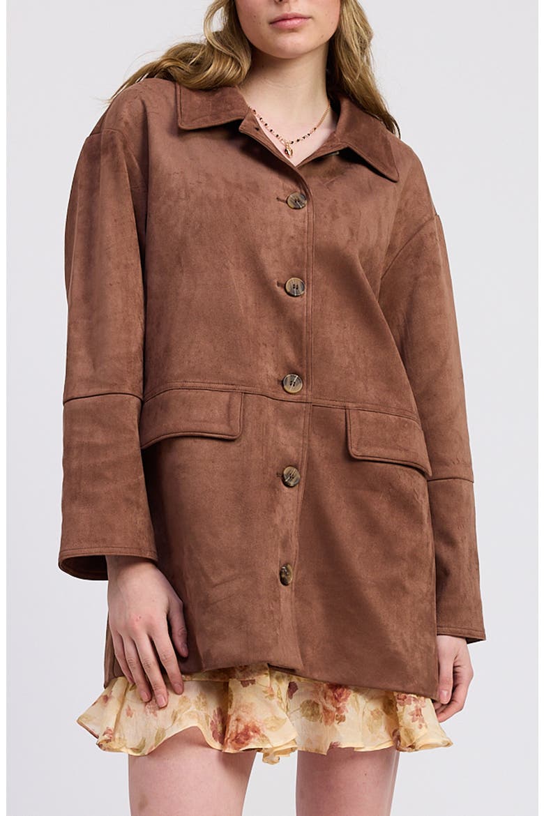 Cordelia Oversize Jacket, Main, color, MOCHA