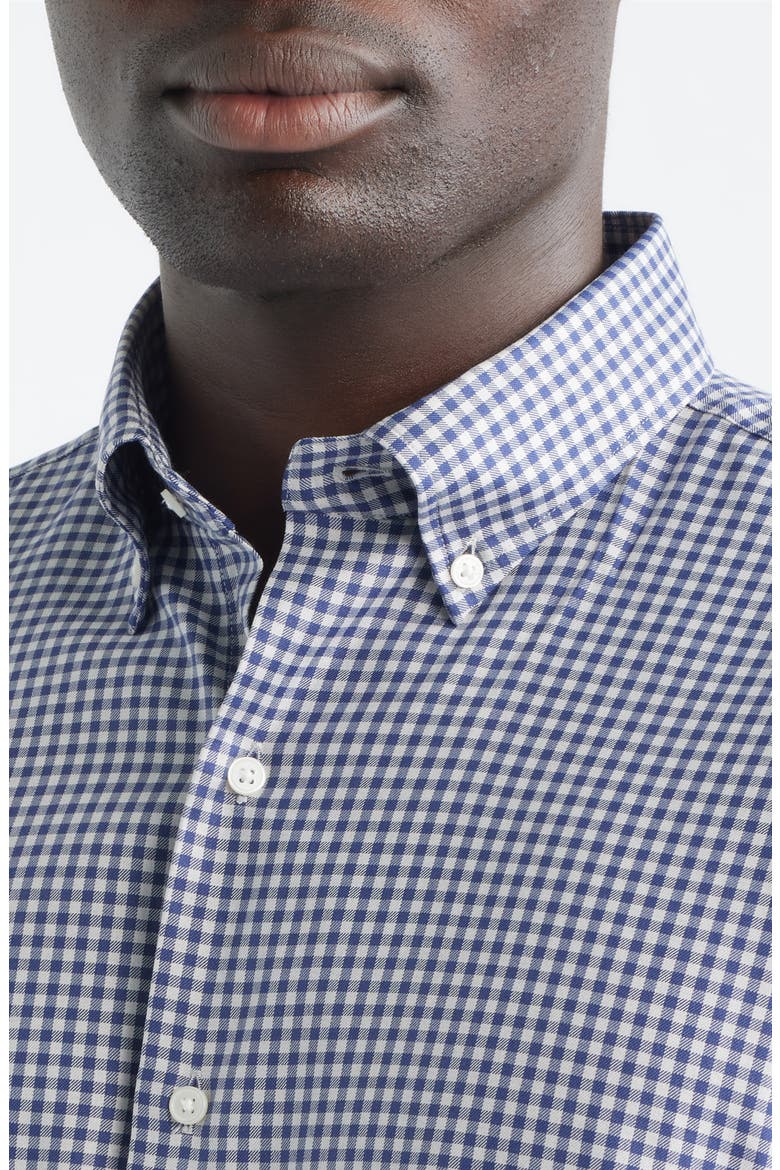 Liam Crown Soft Twill Sport Shirt, Alternate, color, NAVY