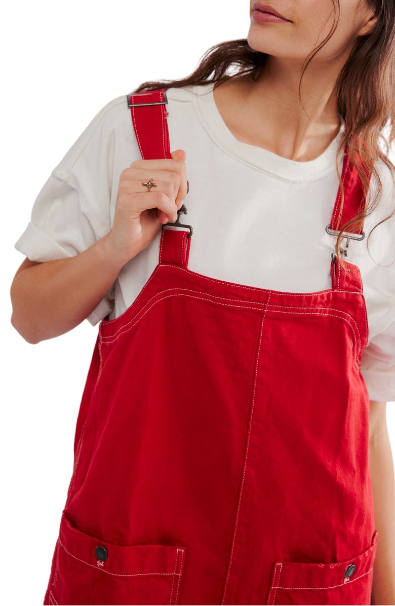 Free People Shortall Minidress, Alternate, color, Heart Eyes