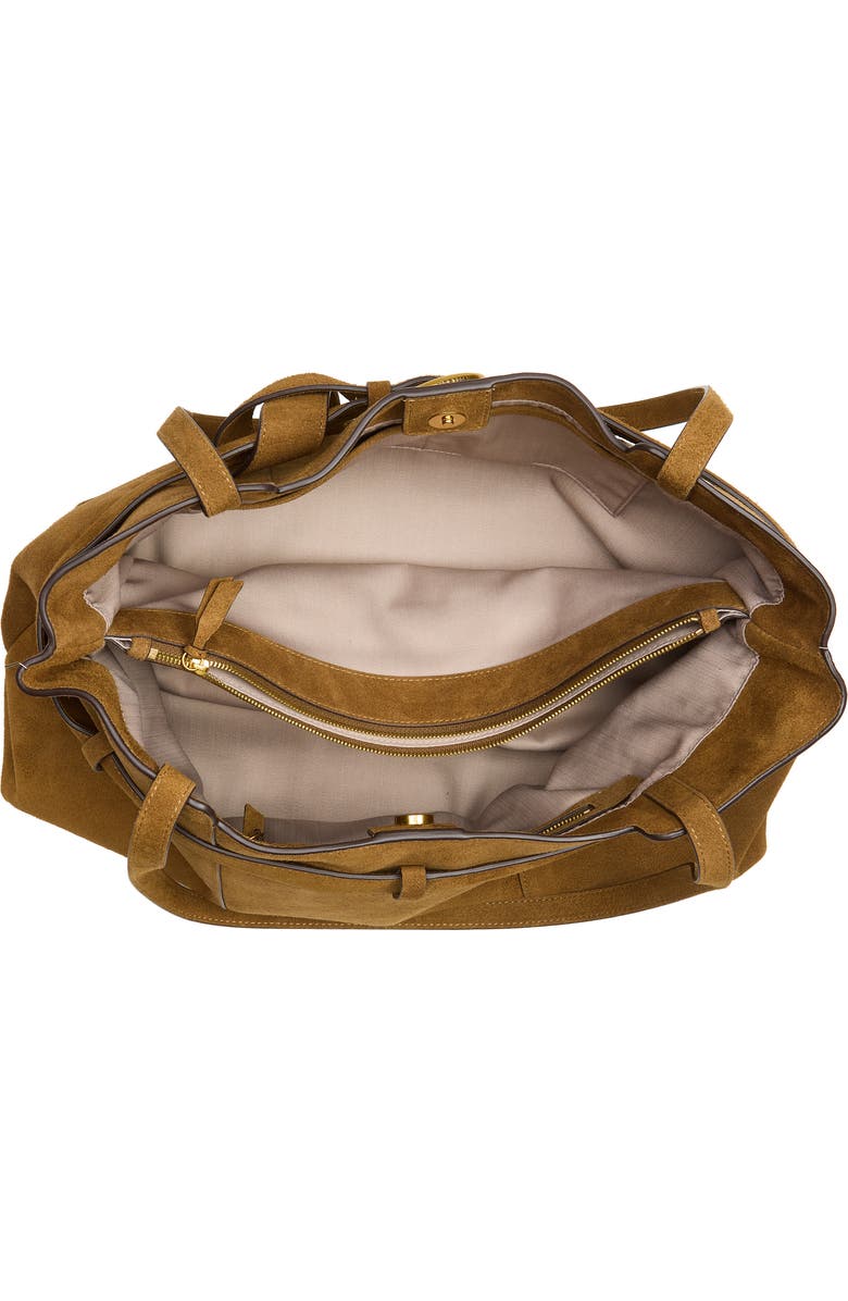 rag & bone Large Lexington Tote, Alternate, color, Golden Brown