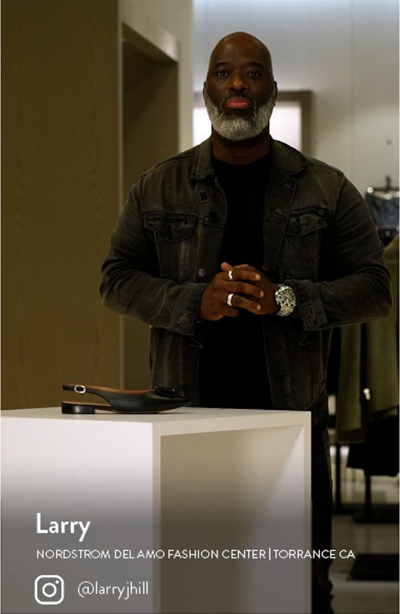 Deandra Slingback Pointed Toe Pump, sales video thumbnail